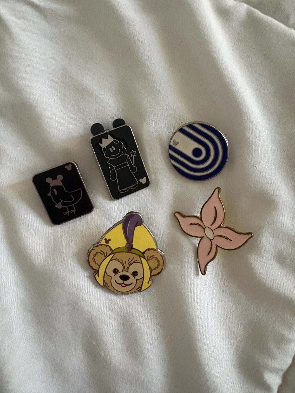 Disney Hidden Mickey Pin Set - Various Characters